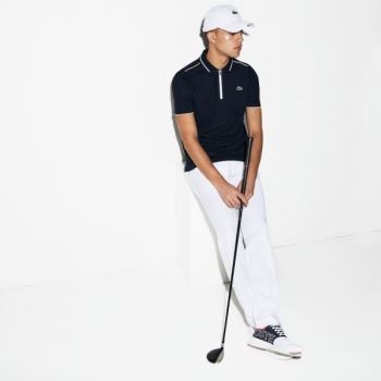 Lacoste SPORT Technical Gabardine Golf Chino Pants Pánské - Kalhoty Bílé | CZ-1sYT9h